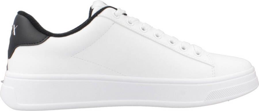 Armani Exchange Witte Sneakers met Logodetail White Heren