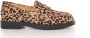 ASH Italia dames moccassins winona daim leopard - Thumbnail 1