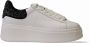 Ash Witte Leren Stoffen Sneakers Rubberen Zool White Dames - Thumbnail 1