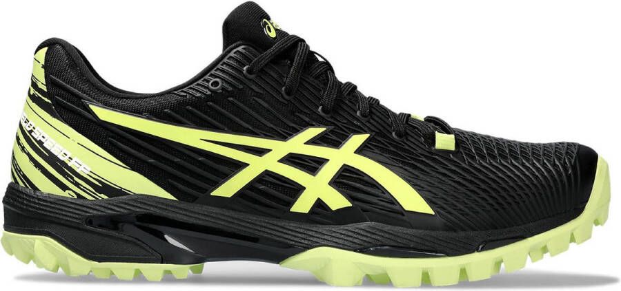 ASICS Field Speed FF Men Black Glow Yellow Hockeyschoen