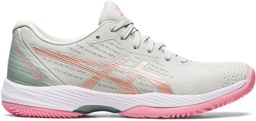 ASICS Padelschoen Tennisschoen Solution Swift FF Dames Groen Roze - Foto 1