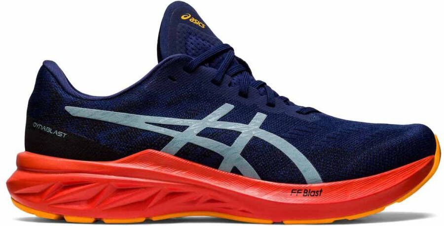 ASICS Dynablast 3 1011B460-401 Mannen Marineblauw Hardloopschoenen