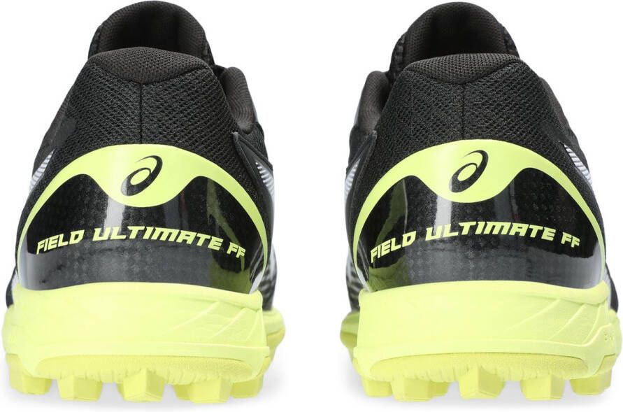 ASICS Field Ultimate FF 2 Black Glow Yellow Hockeyschoen