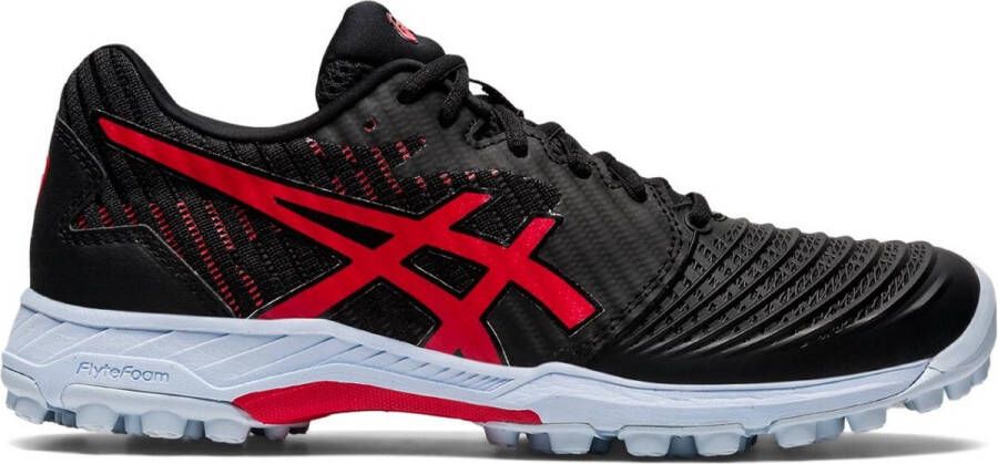 ASICS Field Ultimate FF Dames Sportschoenen Korfbal Black Red