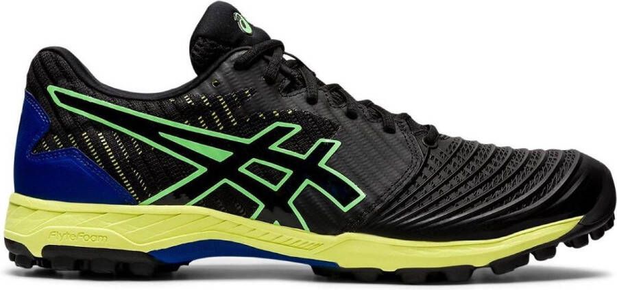 ASICS Field Ultimate FF Sportschoenen Mannen zwart groen geel blauw