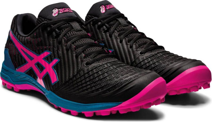 ASICS Field Ultimate Dames Sportschoenen Korfbal TF (Turf) Black Pink - Foto 1