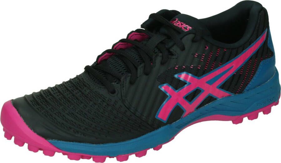 ASICS Field Ultimate Dames Sportschoenen Korfbal TF (Turf) Black Pink