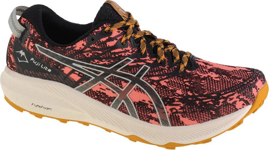 ASICS Fuji Lite 3 1012B294-700 Roze Hardloopschoenen