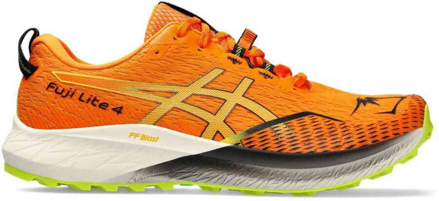 ASICS Fuji Lite 4 Trailrunningschoenen Oranje 1 2 Man