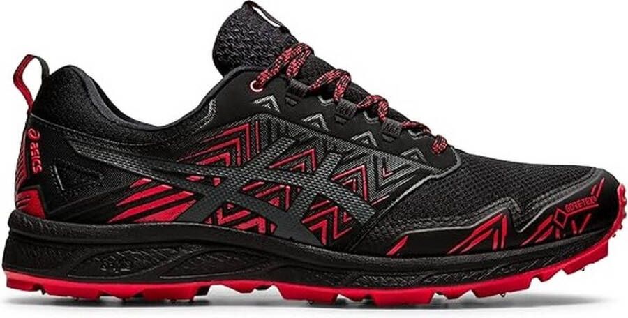 ASICS Fujisetsu GTX Heren sportschoenen waterdicht trail hardlopen zwart rood