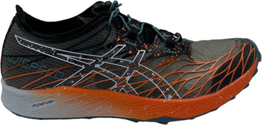 ASICS Fujispeed Hardloop schoenen Zwart Nova oranje