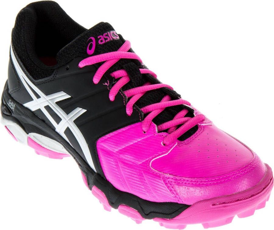 ASICS Gel-Blackheath 6 Hockeyschoenen Vrouwen roze zilver zwart