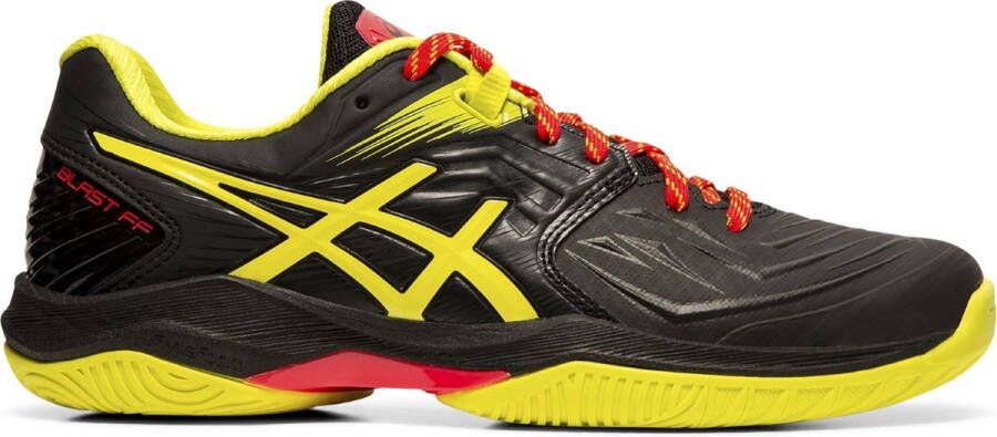 ASICS Gel-Blast FF Sportschoenen Vrouwen zwart geel rood - Foto 1