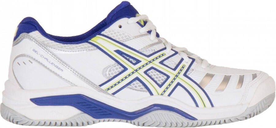 ASICS Gel-Challenger 9 Tennisschoenen Dames Wit Blauw Groen