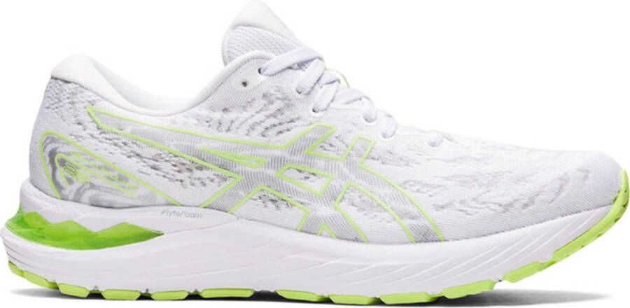 ASICS GEL-Cumul Dames Sportschoenen Hardlopen Smashcourt wit groen