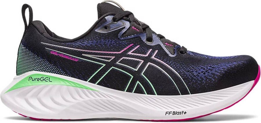 ASICS Gel Cumul zwart roze hardloopschoenen dames (1012B441-001)