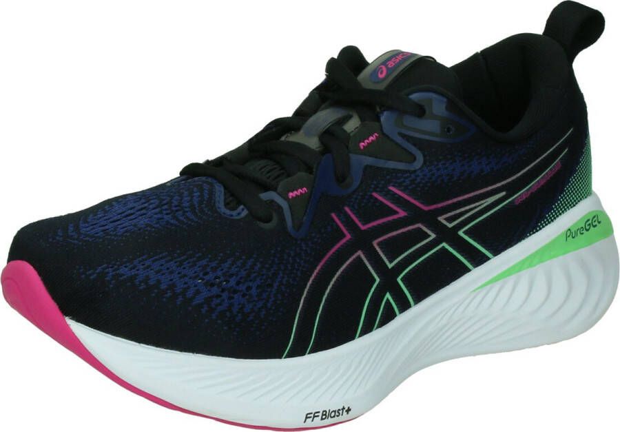 ASICS Gel Cumul zwart roze hardloopschoenen dames (1012B441-001)