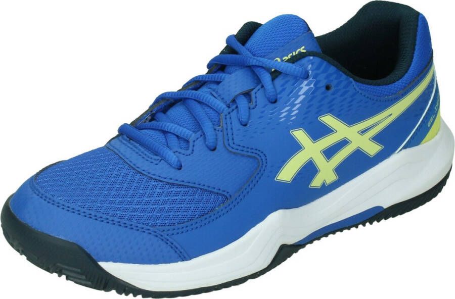 Asics gel-dedicate 8 tennisschoenen blauw groen kinderen