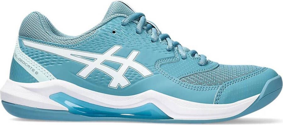 ASICS GEL-Dedicate 8 Zaalschoenen Blauw Dames