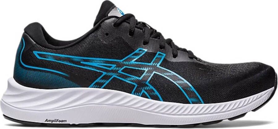 ASICS Gel Excite Heren hardloopschoenen Zwart Blauw Sportschoenen