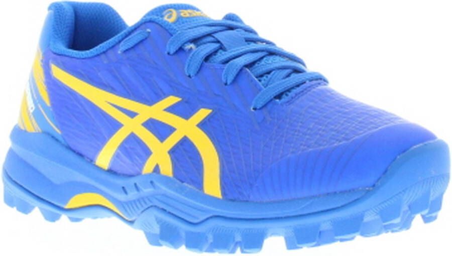 ASICS Field Speed FF Junior Sportschoenen Korfbal Blue Yellow