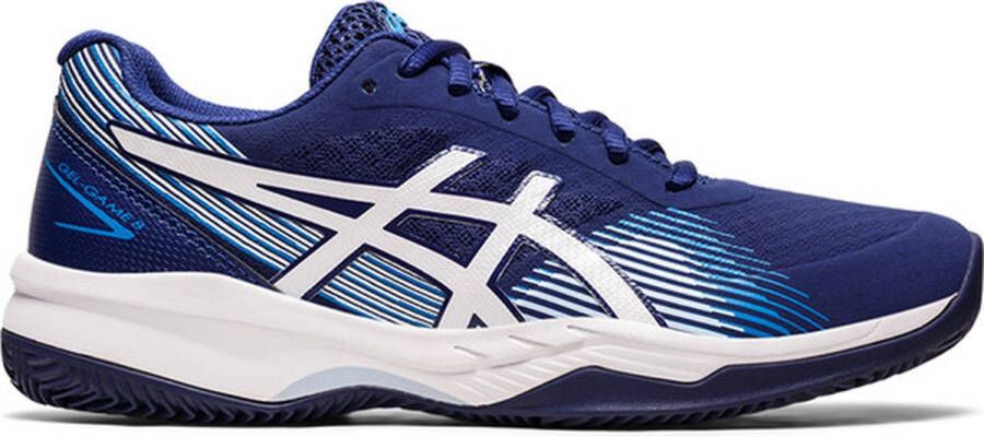 ASICS Gel-Game 8 Clay Dames Sportschoenen Tennis Smashcourt Blue