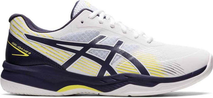 ASICS Gel-Game 8 Heren Sportschoenen Tennis Smashcourt White Black