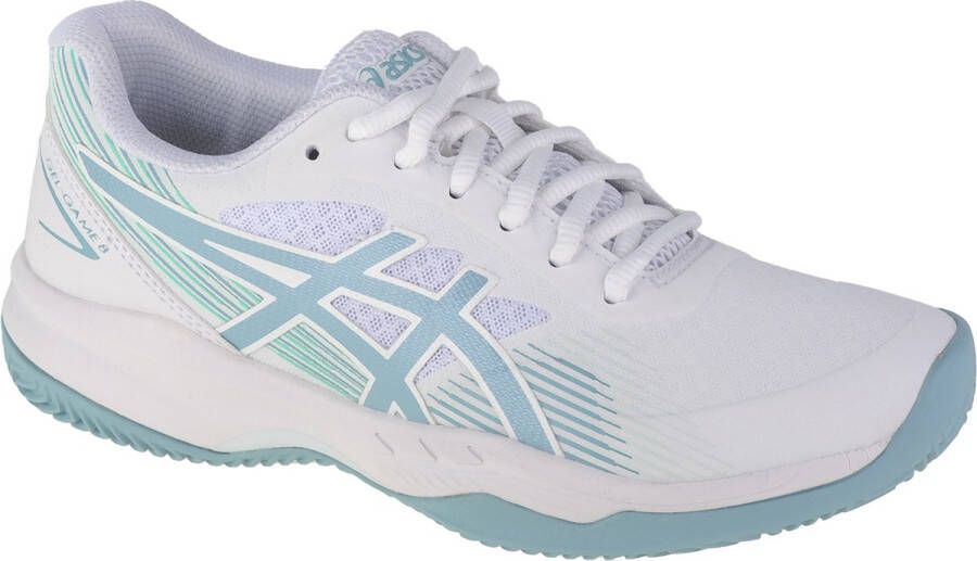 ASICS Gel-Game 8 Clay Dames Sportschoenen Tennis Smashcourt wit