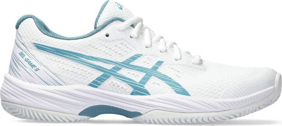 ASICS Gel-Game 9 Clay O A217-103 Vrouwen Wit Tennisschoenen