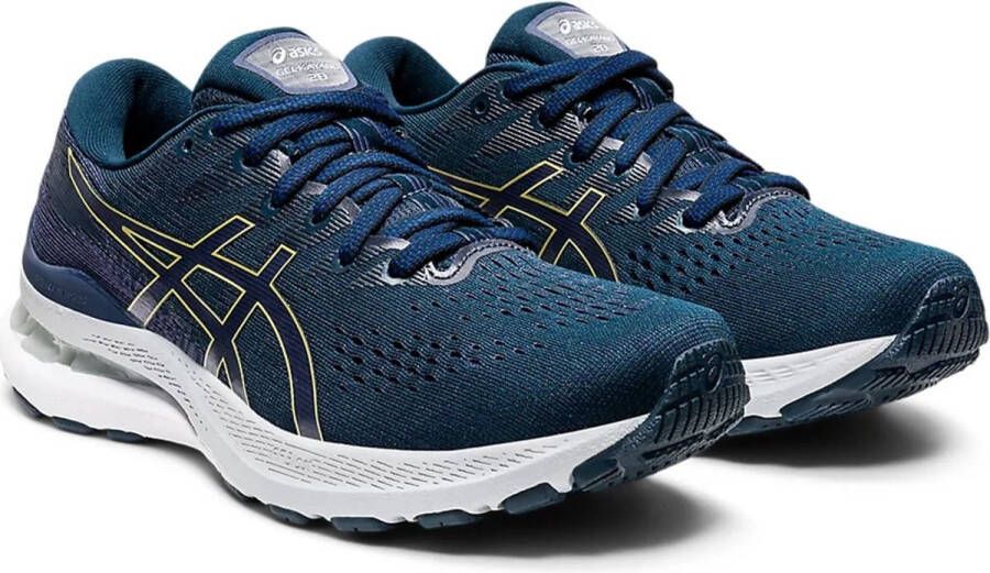 ASICS Gel Kayano 28 Dames Hardloopschoenen French Blue Thunder Blue