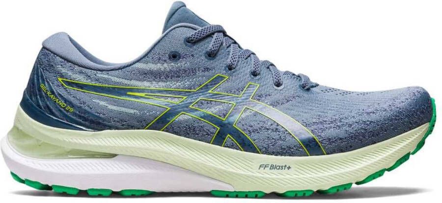 ASICS Gel-Kayano 29 Hardloopschoenen Steel Blue Lime Zest Heren