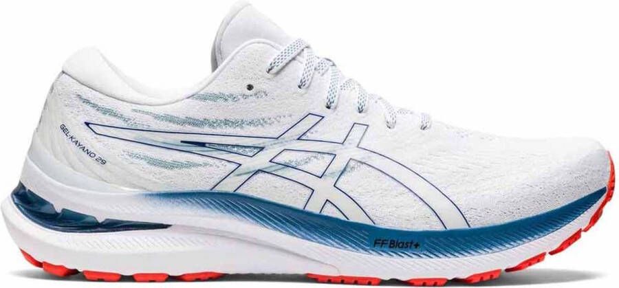 ASICS GEL-Kayano 29 Heren Sportschoenen Hardlopen Weg wit lichtblauw