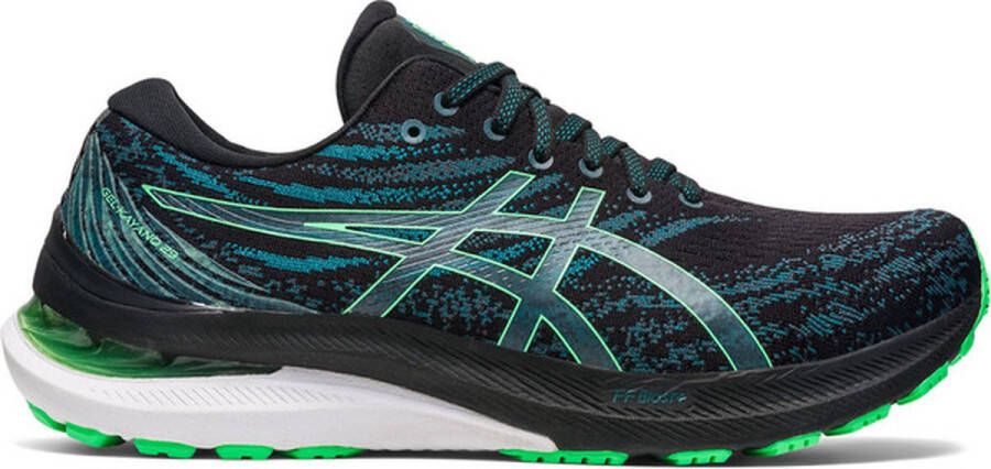 ASICS GEL-Kayano 29 Heren Sportschoenen Hardlopen Weg zwart groen