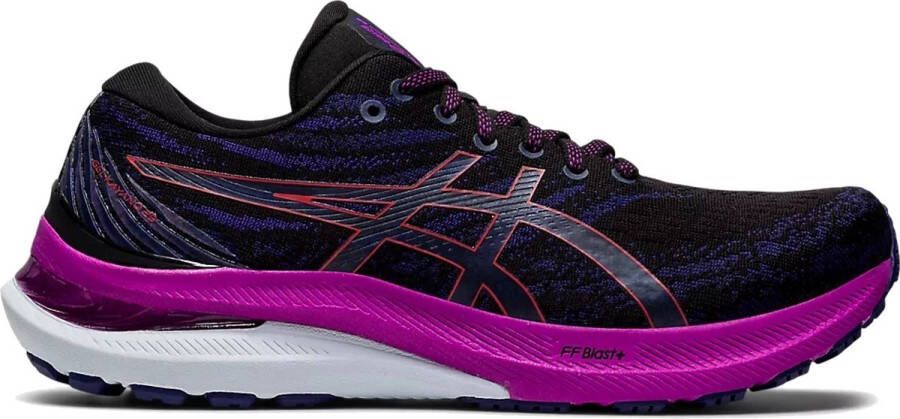 ASICS GEL-Kayano 29 Dames Sportschoenen Hardlopen Weg zwart paars