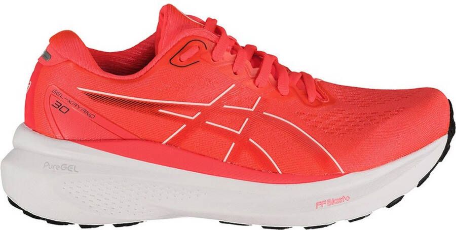 ASICS Gel-kayano 30 Hardloopschoenen Rood 1 2 Vrouw