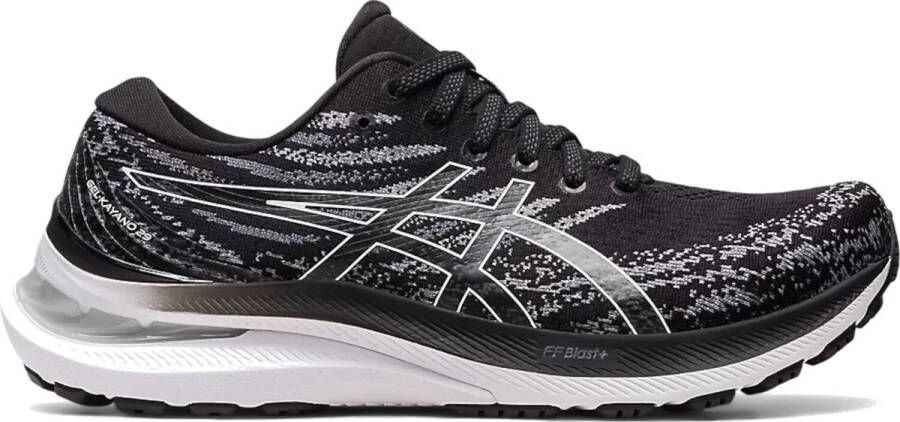 ASICS GEL-Kayano 29 Dames Sportschoenen Hardlopen Weg zwart wit