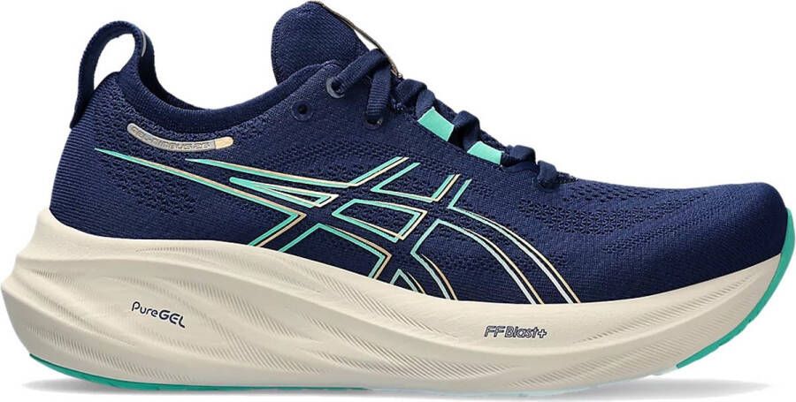 ASICS Women's Gel-Nimbus 26 Hardloopschoenen blauw