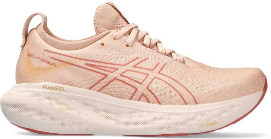 ASICS Gel Nimbus 25 Roze Hardloopschoenen Dames