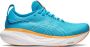 ASICS Gel-Nimb Hardloopschoenen Island Blue Sun Peach Heren - Thumbnail 1