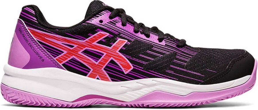 ASICS Gel-Padel Exclusive Sportschoenen Padel Smashcourt Black Purple