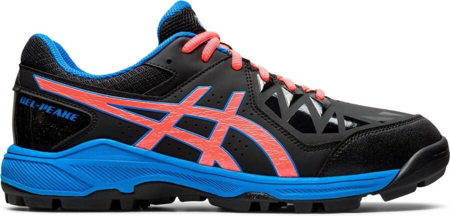ASICS Gel-Peake Sportschoenen Mannen zwart rood oranje blauw
