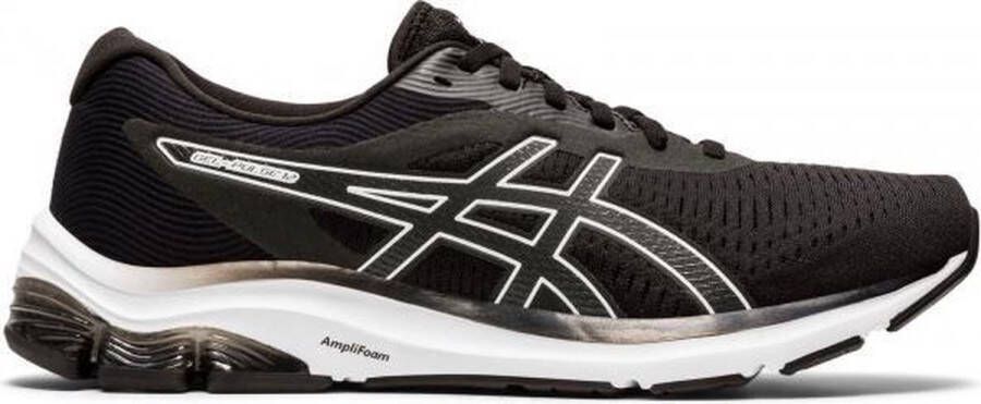 ASICS Gel Pulse heren sportschoenen hardlopen schoenen met gel zool zwart wit