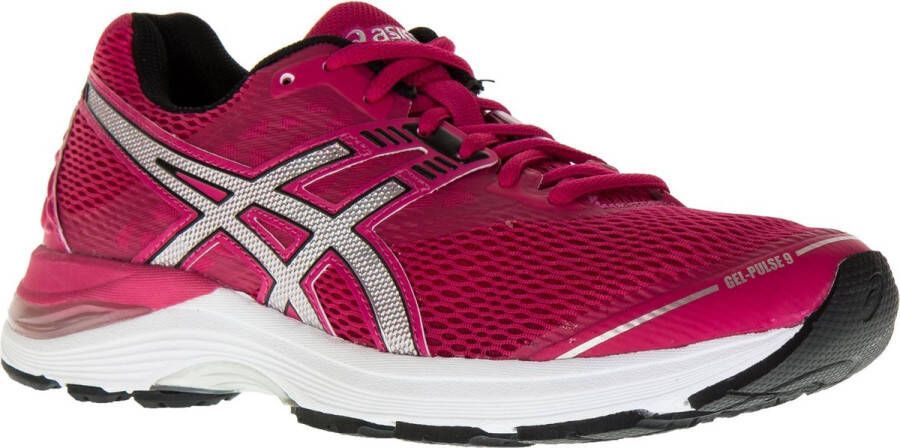 ASICS Gel-Pulse 9 Hardloopschoenen Vrouwen roze zilver zwart