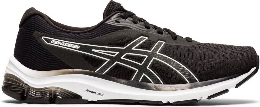 ASICS Gel Pulse heren sportschoenen hardlopen schoenen met gel zool zwart wit