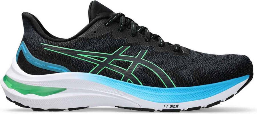 ASICS Gel Pursue 9 Hardloopschoenen Heren Zwart Blauw