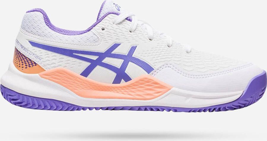 ASICS Gel-Resolution 9 Clay Meisjes Wit 1044A068