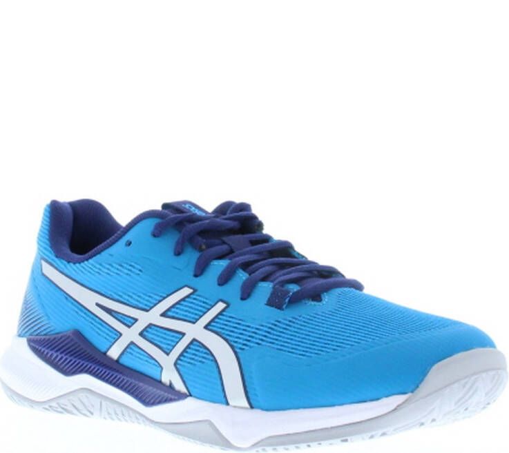 ASICS Gel-Tactic Volleybalschoenen Island Blue Pure Silver Heren