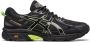 ASICS Venture 6 Zwart Limoen Heren Sneaker Black Heren - Thumbnail 1