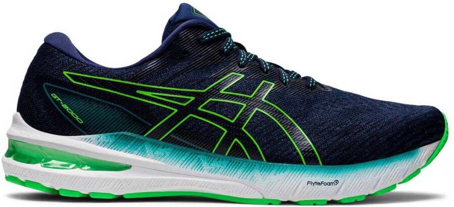 ASICS GT-2000 10 Heren Sportschoenen Hardlopen Weg blauw groen