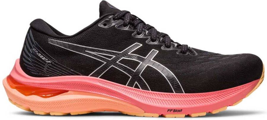 ASICS Gt-2000 11 Hardloopschoenen Black Pure Silver Dames